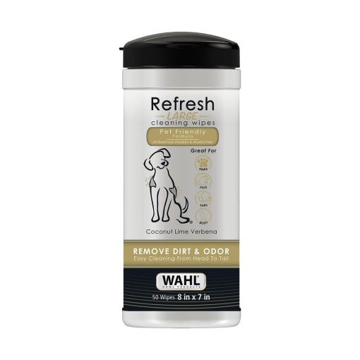 Wahl Cat Cleaning Wipes Coconut Lime Verbena
