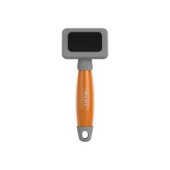 Wahl Small Slicker Brush Orange Gel Handle