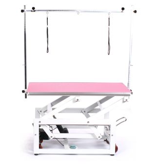 Pedigroom Pro Electric Dog Grooming Table Pink